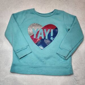 Girls Garanimals Blue Sweatshirt Size 4T